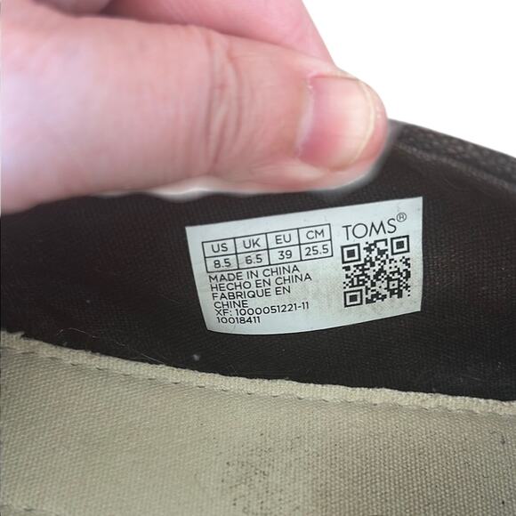 TOMS Classic Canvas Slip-Ons - Picture 2 of 6